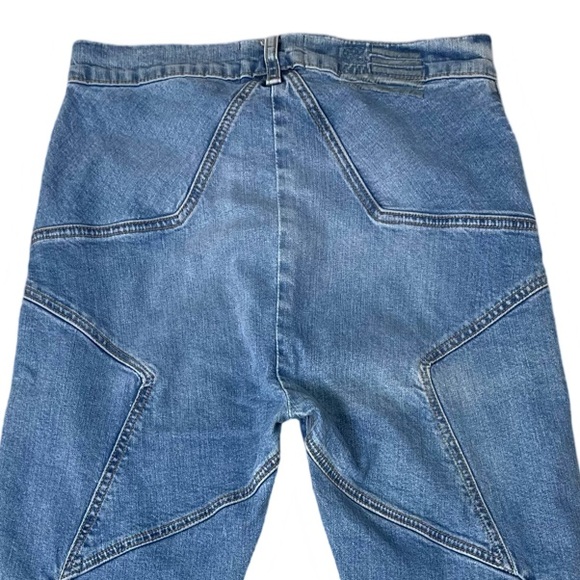 REVICE Venus Star High Rise Cropped Jeans Retro 70’s Coastal Cowgirl - Picture 3 of 9